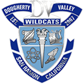 The Dougherty Valley High School Wildcats crest